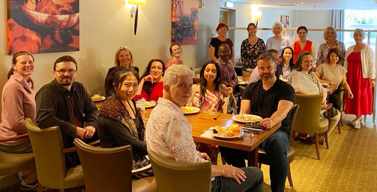 Dr. Kimberley Hill (@kimberleym_hill) on Twitter photo Join us today at the Waterside Restaurant at 12 for our #HEBC Festive lunch.
Sending our best wishes to all of our HEBC members for a restful break and lots of research successes in 2024!
<a href="/UONPsyched/">PSYCHOLOGY at University of Northampton</a>
@Research_UoN
<a href="/UniNhantsFHES/">Uni of Northampton Health, Education & Society</a>
<a href="/DrJoUK1/">DrJoUK (🇹🇼) 🌈</a>
#research #community #support Join us today at the Waterside Restaurant at 12 for our #HEBC Festive lunch.
Sending our best wishes to all of our HEBC members for a restful break and lots of research successes in 2024!
<a href="/UONPsyched/">PSYCHOLOGY at University of Northampton</a>
@Research_UoN
<a href="/UniNhantsFHES/">Uni of Northampton Health, Education & Society</a>
<a href="/DrJoUK1/">DrJoUK (🇹🇼) 🌈</a>
#research #community #support