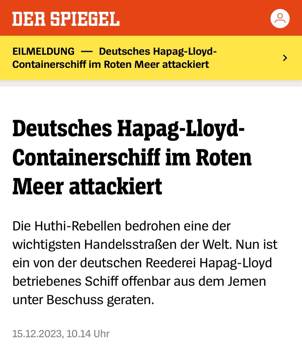 Brutalste Repression der eigenen Bevölkerung, Terrorfinanzierung der #Hamas, nichts hat zu neuer #Iran, Politik geführt. Jetzt? Houthi=Islamische Republik unterstützt. Oder lieber weiter bester Handelspartner des Regimes in Teheran innerhalb der EU bleiben?