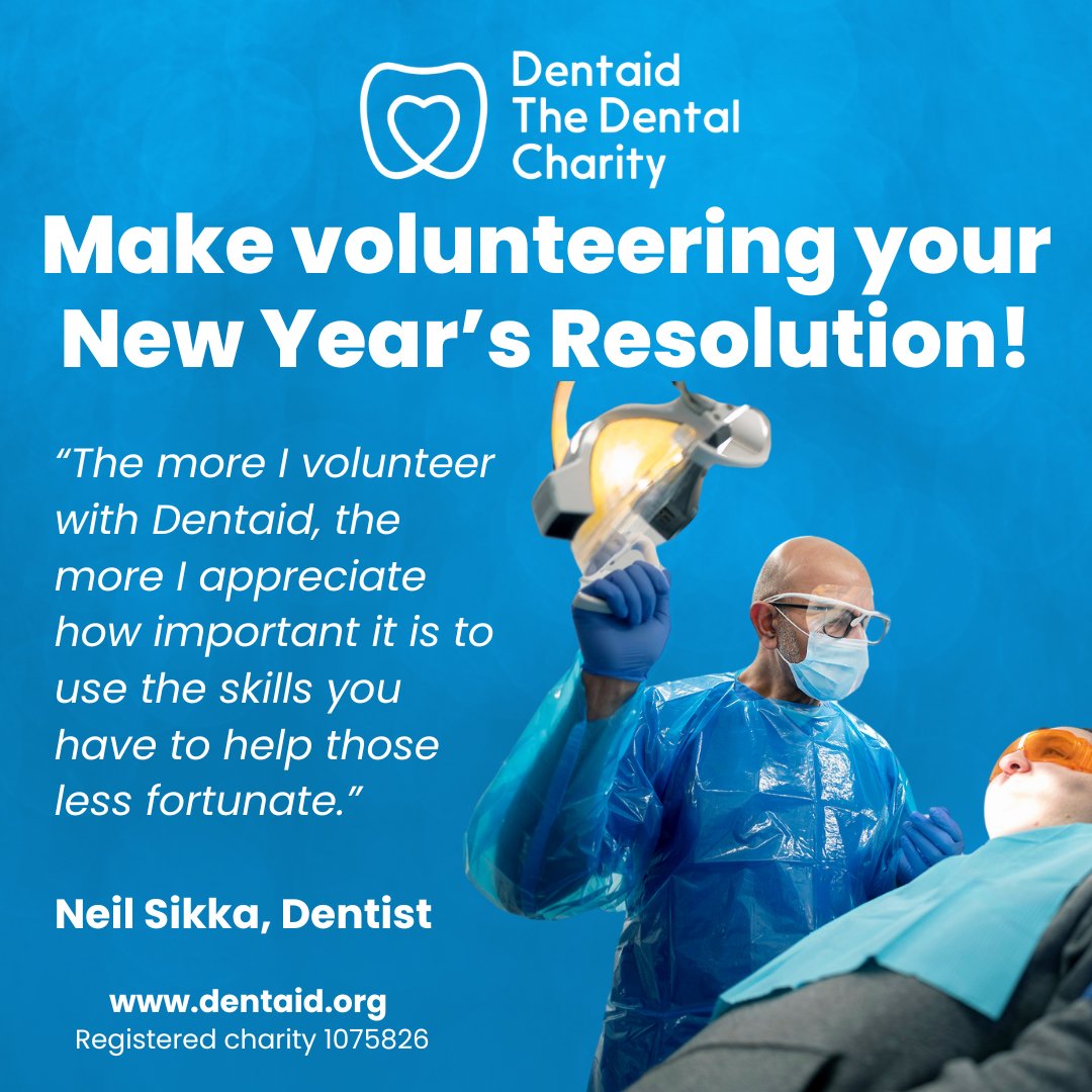 We need volunteer dentists to help us provide dental care for people experiencing homeliness, poverty and abuse.  To find out more about doing something amazing in 2024 visit dentaid.org/volunteer-in-t…

#fundraising #DentaidTheDentalCharity #OverseasDentistry #teeth #dentalhygiene