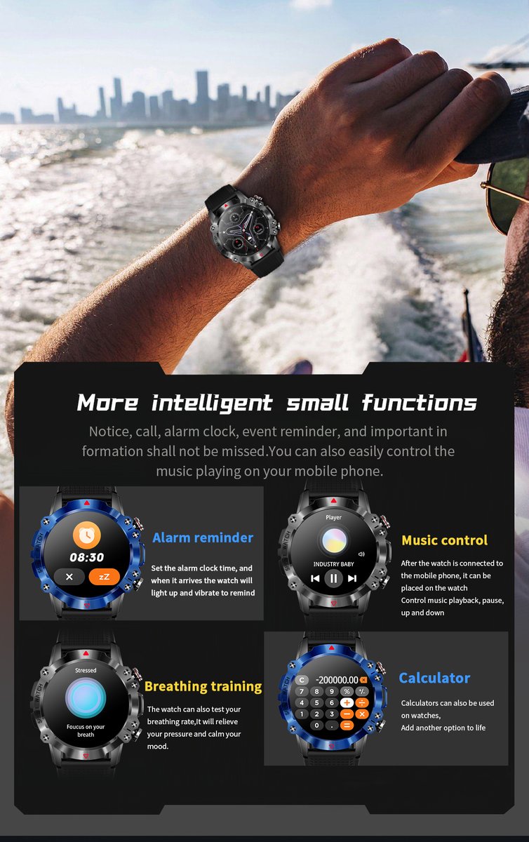 #menwatches #watches #pria #men #fashion #foryou #smartwatch #chinafactory #factory #fitnesstracker
NEW Arrival !!!
Sport smart watch
Your best choices of your outdoor activity
Available different Colors
To order leave a message us