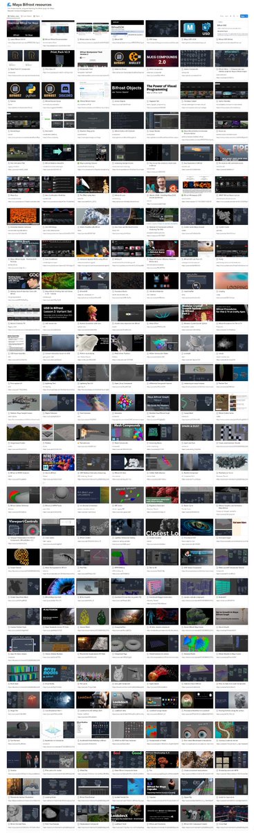 Want to learn Bifrost? Here we go.
#maya3d <a href="/arnoldrenderer/">Arnold</a> <a href="/AdskMaya/">Autodesk Maya</a> 

notion.so/liamcollod/8a4…