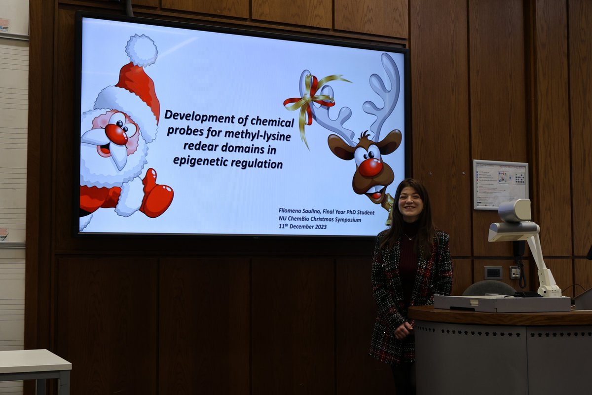 Kawamura Group (@kawamuragroup) on Twitter photo ❄️This week the NU #ChemicalBiology #Labs #Team celebrated a year of accomplishments with its 2023 Christmas #Symposium! Featuring chembio presentations, Secret Santa, and team quiz followed by a festive lunch...❄️
<a href="/ChemistryNCL/">Newcastle Chemistry</a> <a href="/UniofNewcastle/">Newcastle University</a> ❄️This week the NU #ChemicalBiology #Labs #Team celebrated a year of accomplishments with its 2023 Christmas #Symposium! Featuring chembio presentations, Secret Santa, and team quiz followed by a festive lunch...❄️
<a href="/ChemistryNCL/">Newcastle Chemistry</a> <a href="/UniofNewcastle/">Newcastle University</a>