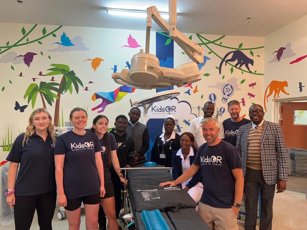 We 💙 working alongside local teams. 😁 Seeing the staff smile as our brand new, state of the art paediatric Operating Rooms are installed is the greatest feeling. 🙌 Proud to support such amazing healthcare providers.