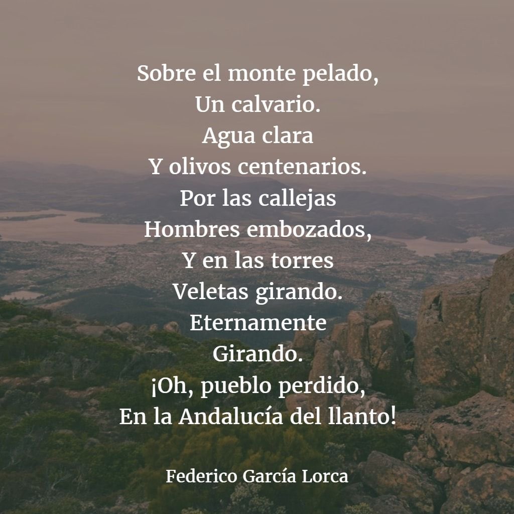 #IESTrassierraLEE23 @IesTrassierra
Os comparto un poema de Federico Garcia Lorca, uno de los grandes poetas y dramaturgos de Andalucía.
#LecturaAndalucía Para leer más➡️eldebate.com/cultura/202208…