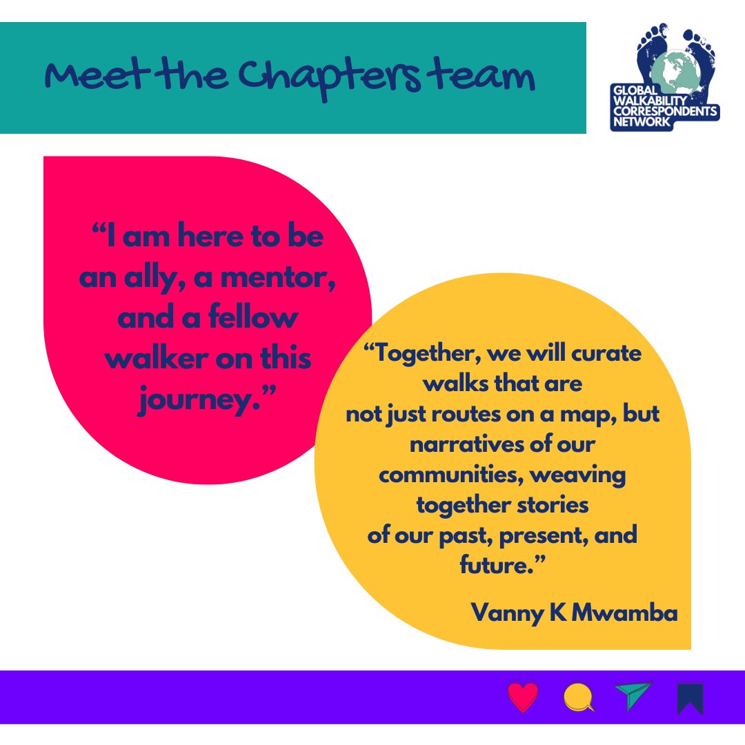 GlobalWalkNet's tweet image. We are very excited to have Vanny K Mwamba taking on the role of Global Chapter Adviser, bringing his wisdom &amp;amp; great experience with Urban Hikers Inc. to support network members in communities around the world as they launch &amp;amp; develop chapters in their communities.
#gwcnwalks