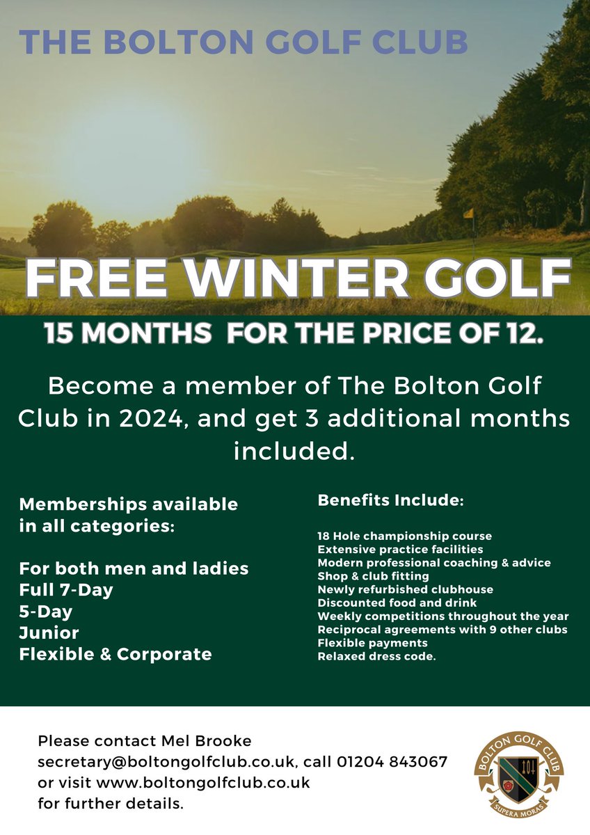 January to March included for free in our 2024 membership package, don't miss out.
