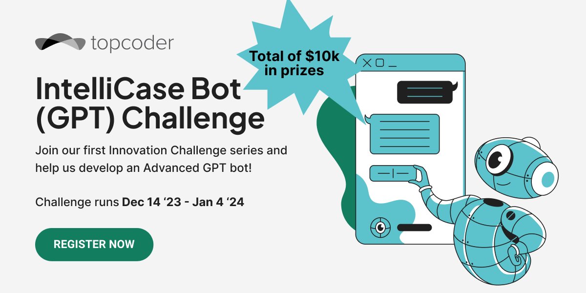 RobinsonMuiru1's tweet image. Join us in shaping the future of technology! Register today and let&apos;s create something extraordinary together.Register: topcoder.com/challenges/473…
#Topcoder #AIInnovationChallenge #TechInnovation #ArtificialIntelligence #OpenAI #Remotejobs #Work #IkoKaziKE
