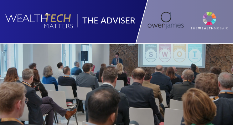 TheWealthMosaic's tweet image. You can read about the #roundtable from our #WealthTechMatters #event with @OwenJamesFS led by Luc Haldimann, from @Unblu, and Blaise Cardozo, from @Sionic_io. Participants share their issues #integrating #Technology for #ClientCommunications. Full paper: bitly.ws/34Uun