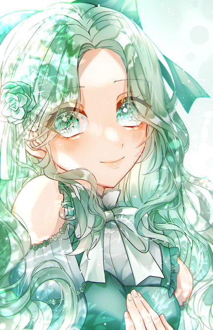 「green dress hair bow」 illustration images(Latest)｜5pages