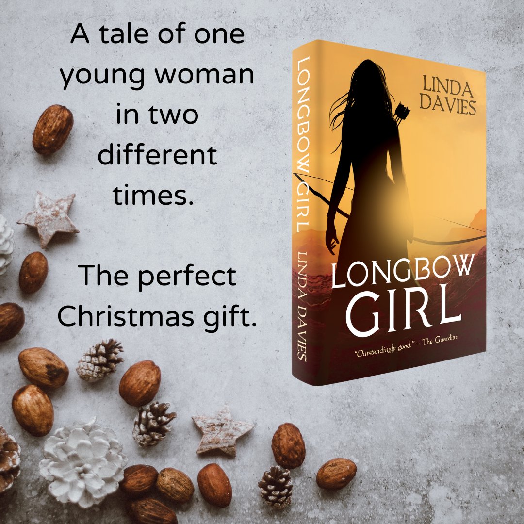 Longbow Girl is a beautiful tale of one young woman in two different times. Winner of the Mal Peet Children's Book of The Year award 2016.

This book makes a wonderful gift for anyone aged 9 plus, or those young at heart!

#Christmas #ChristmasMagic #ChristmasIsComing #Reading