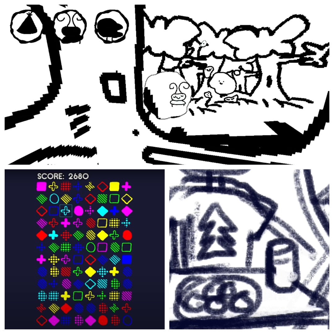 Bit Loom Update #12

It's the last update before the team go on holiday! ☃️

This week James made a little game, Henry continued working on an old prototype and Caitlin started on a secret piece of artwork 👀