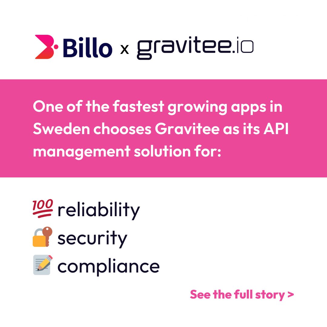 See how @BILLO uses Gravitee to take the stress out of compliance & streamline complex development tasks. Read the full story here: okt.to/3sD4qj