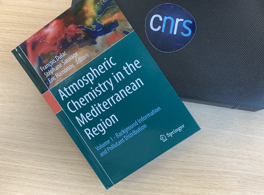Look what I have just found on my desk! One of the many achievements of the CharMEx project within the MISTRALS coordinated action led by @CNRS_INSU together with @ademe @CEA_France @Ifremer_fr @INRAE @ird_fr @meteofrance. It is out now! Congratulation to the editors