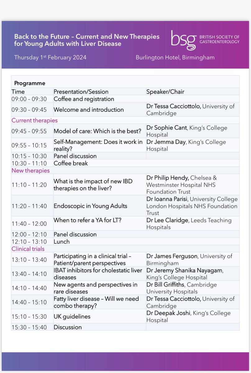 djoshi ๐ (@thebiledoc) on Twitter photo Wanted to highlight a great meeting happening next year on 1st Feb 2024. Liver and AYP sections of the BSG joining forces. Hereโs the link to register bsg.org.uk/events/back-toโฆ <a href="/jfergus75/">james ferguson</a> <a href="/BSGTrainees/">BSG Trainees</a> <a href="/BritSocGastro/">BSG</a> Wanted to highlight a great meeting happening next year on 1st Feb 2024. Liver and AYP sections of the BSG joining forces. Hereโs the link to register bsg.org.uk/events/back-toโฆ <a href="/jfergus75/">james ferguson</a> <a href="/BSGTrainees/">BSG Trainees</a> <a href="/BritSocGastro/">BSG</a>