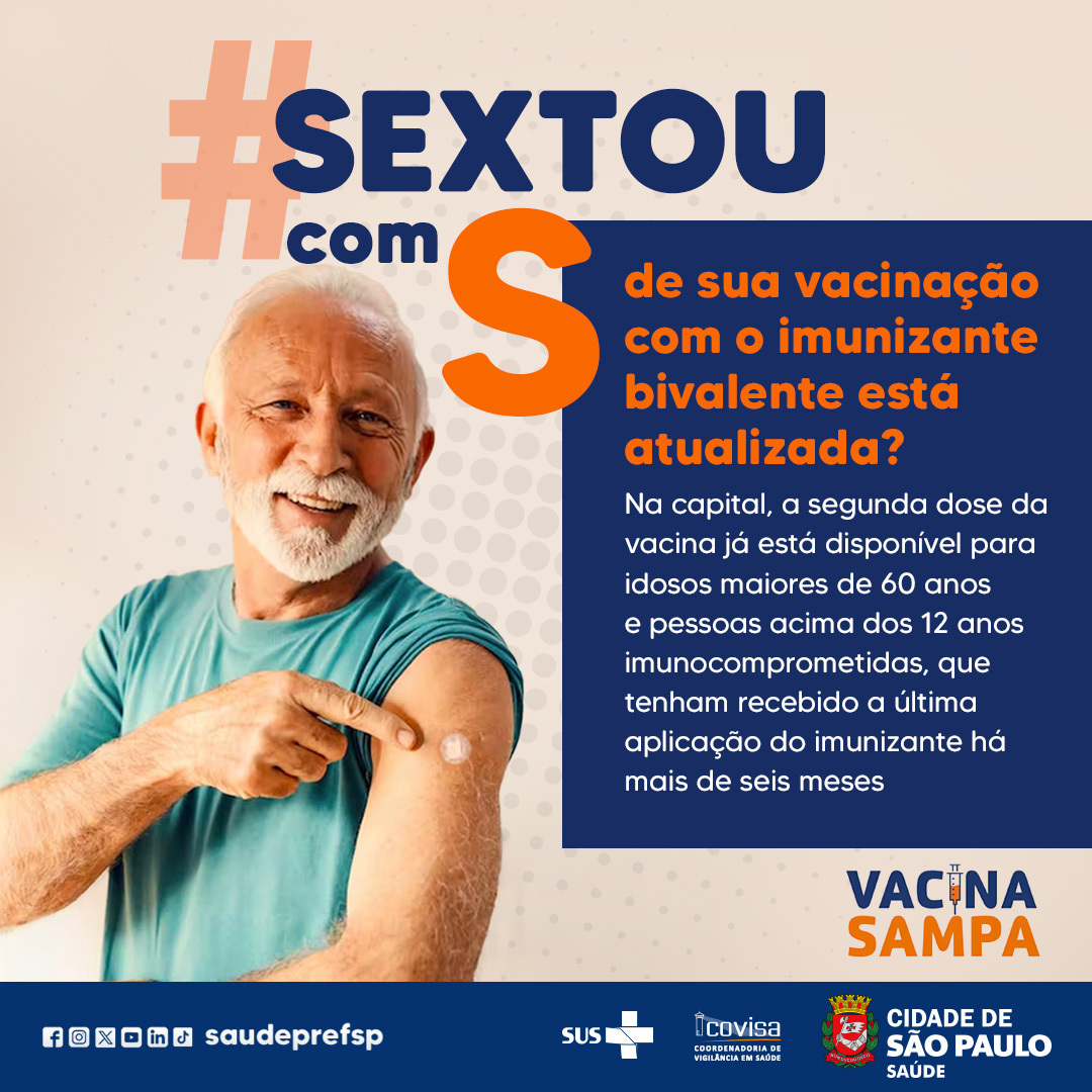 Secretaria Municipal da Saúde de São Paulo - 💓 Você sabe o que