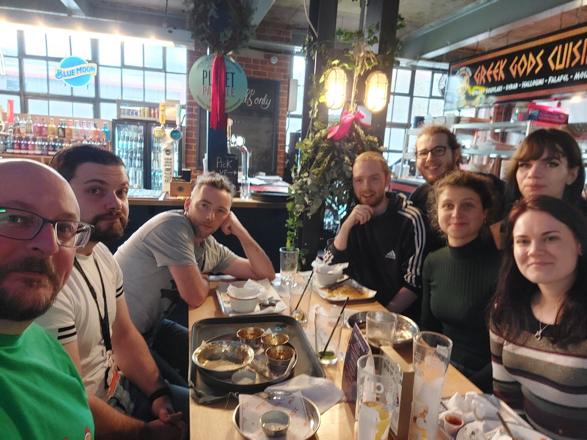 Team Christmas meal.
@cutleryworks.
Couldn't ask for a better group of researchers.