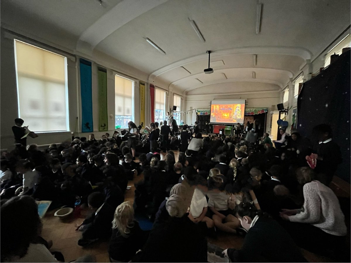 This week Reception and Year 1 were invited to Mrs Darcey's Christmas Reading. Some Year 1 &amp; 2 children who have been practising their reading skills with Mrs D, came to read to the younger children. Thank you to all of those super readers &amp; to Mrs Darcey for organising!