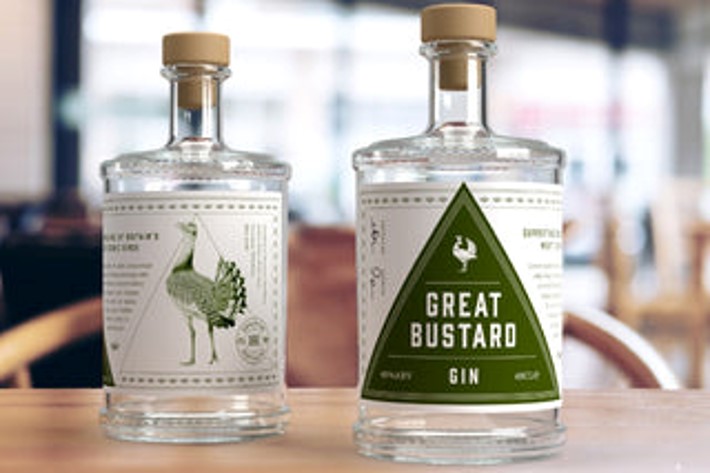 We are proud to announce the launch of Great Bustard Gin! Produced here in Wiltshire by Downton Distillery - each sale supports the conservation of the species. Order online at: downtondistillery.com/products/great… or find the Downton Distillery stall at Winchester Christmas market.