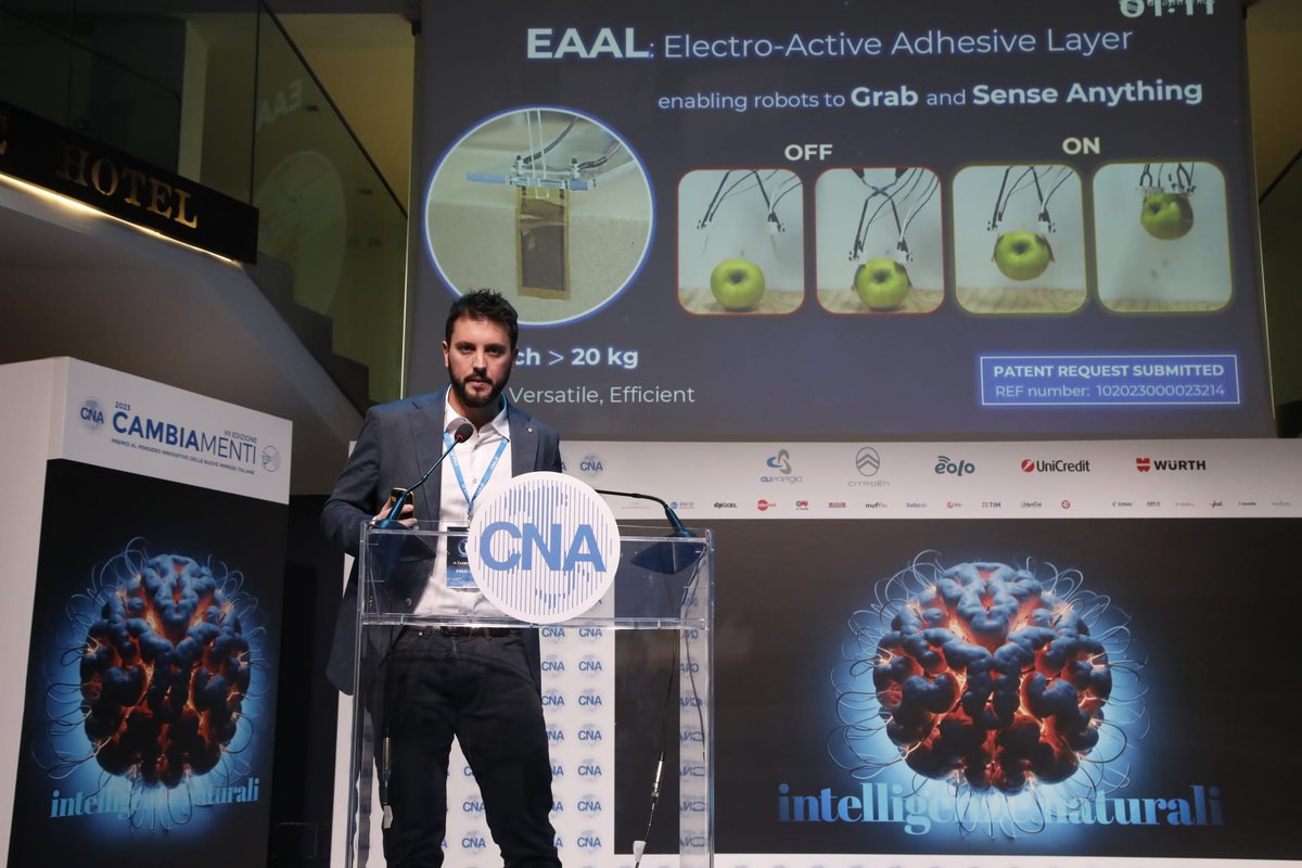 cnanazionale's tweet image. #AdapTronics ci trasporta direttamente nel futuro, ripensando l'interazione con oggetti di qualsiasi forma, dimensione e materiale, sulla Terra e nello Spazio. #PremioCambiamenti @CnaBologna