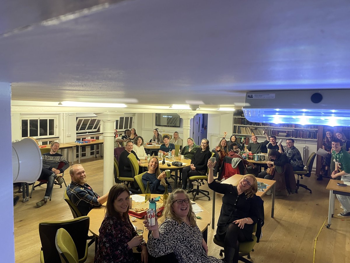 Pippa Moore (@pippa_j_moore) on Twitter photo A cracking night at the <a href="/NCLDoveMarine/">NCL Dove Marine Lab</a> Christmas do, proper belly ache laughing. What a great team of PGRs who create the most excellent & supportive atmosphere here. Great quiz questions - who knew it was 422 steps from the Dove to co-op - feeling over tired now 🎅 🎄 🍻 A cracking night at the <a href="/NCLDoveMarine/">NCL Dove Marine Lab</a> Christmas do, proper belly ache laughing. What a great team of PGRs who create the most excellent & supportive atmosphere here. Great quiz questions - who knew it was 422 steps from the Dove to co-op - feeling over tired now 🎅 🎄 🍻