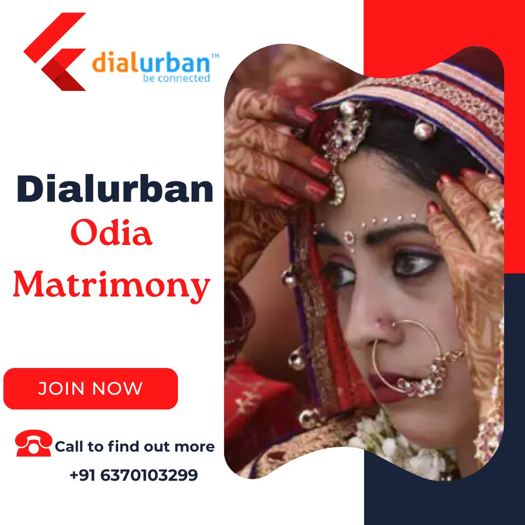 Discover love on  Dialurban Odia Matrimony. Genuine profiles, meaningful matches. Start your forever with us!

#matrimony #Matrimonyservices #Marriagematchmaking #Brideandgroomsearch #Weddingpartnersearch

#Matrimonialsite #Soulmatesearch