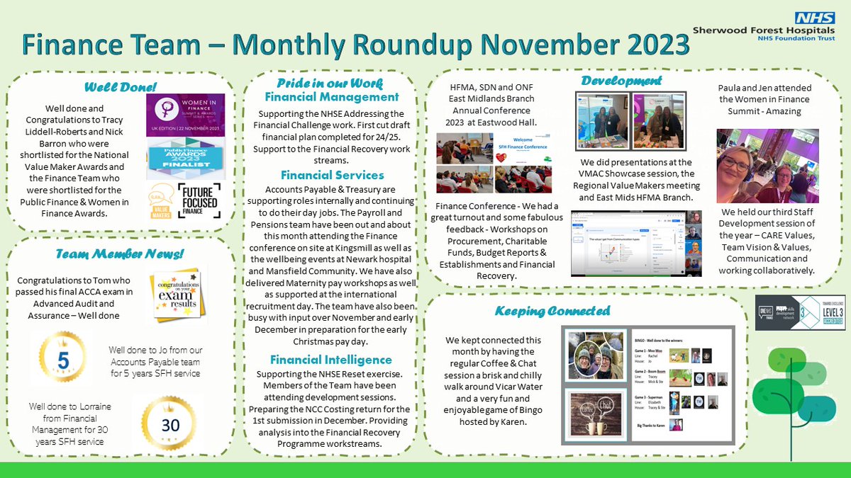 FinanceTeamSFH (@financesfh) on Twitter photo So much happened in November it has take us this long to post about it! Check it out. ๐โ๏ธ๐ถโโ๏ธ๐ถโโ๏ธ๐ทโจ๏ธ๐
<a href="/rjbmillsNHS/">Richard Mills</a> <a href="/JenLeahNHS/">Jennifer Leah</a> <a href="/JDRMase/">John Mason</a> <a href="/OneNHSFinance/">One NHS Finance</a> So much happened in November it has take us this long to post about it! Check it out. ๐โ๏ธ๐ถโโ๏ธ๐ถโโ๏ธ๐ทโจ๏ธ๐
<a href="/rjbmillsNHS/">Richard Mills</a> <a href="/JenLeahNHS/">Jennifer Leah</a> <a href="/JDRMase/">John Mason</a> <a href="/OneNHSFinance/">One NHS Finance</a>