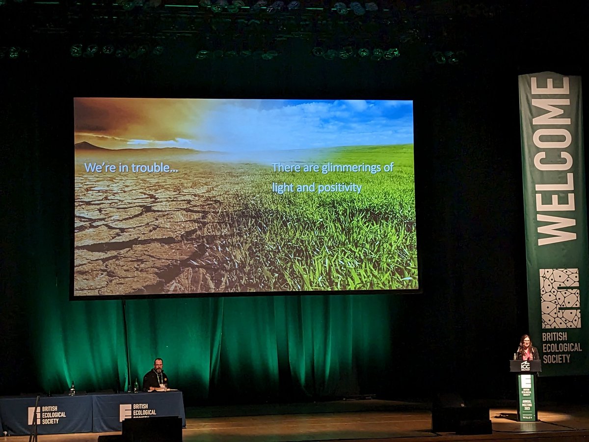 The last 12 months have been a "coming of age" in ecology. It's hot🔥, it's dire but ecologists have a unique toolkit and are positioned well to step up to solve the challenges we face - Excellent policy review from <a href="/JaneCStout/">Jane Stout</a> #BES2023