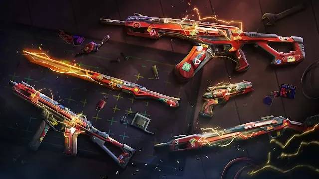 新スキン「オーバードライブ」を1名様にプレゼントします！  ■参加方法 
①<a href="/blackwiz_csgo/">NFX BlackWiz.</a> と<a href="/VARREL_VALORANT/">VARREL VALORANT</a>をフォロー 
② このポストをリポストといいね
■期間  12/15(金)〜12/22(金)23:59〆 
 #VALORANT　#GIVEAWAY 
Champions2021のスキンに似てるやつだから最高