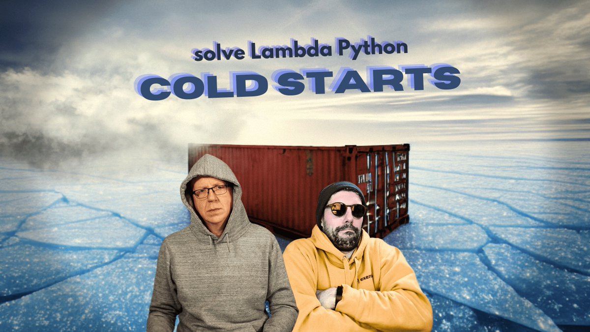 Eoin has been doing an awesome piece of research on how to improve cold starts when doing data-sciency stuff within #AWS #Lambda using #Python. We discuss the research results in detail in our latest episode of AWS Bites #Podcast.