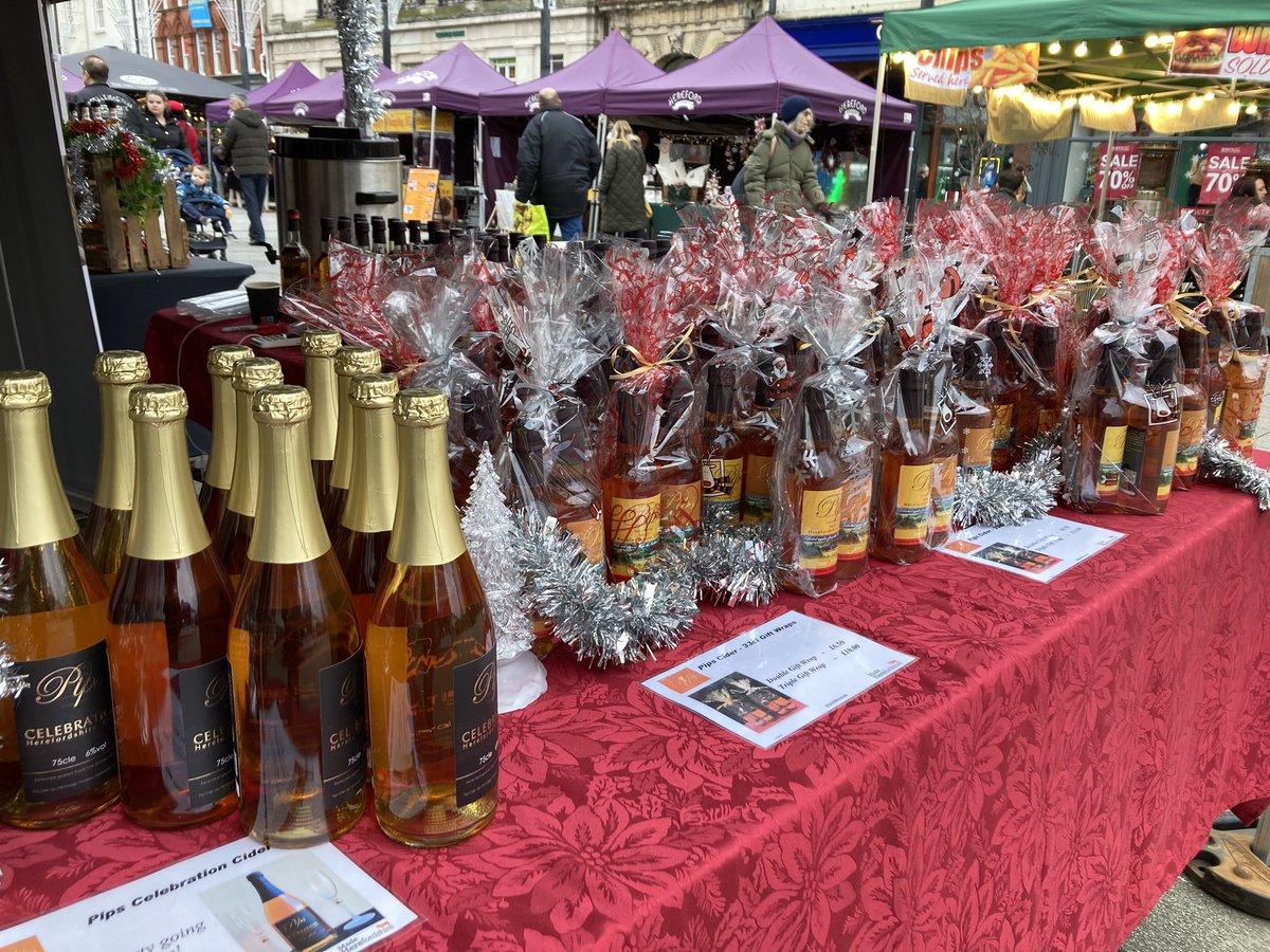 Pips Cider (@pipscider) on Twitter photo We are offering you some local Christmas gifts in Hereford City centre today. Free tasters too! <a href="/VisitHfds/">Visit Herefordshire</a> We are offering you some local Christmas gifts in Hereford City centre today. Free tasters too! <a href="/VisitHfds/">Visit Herefordshire</a>