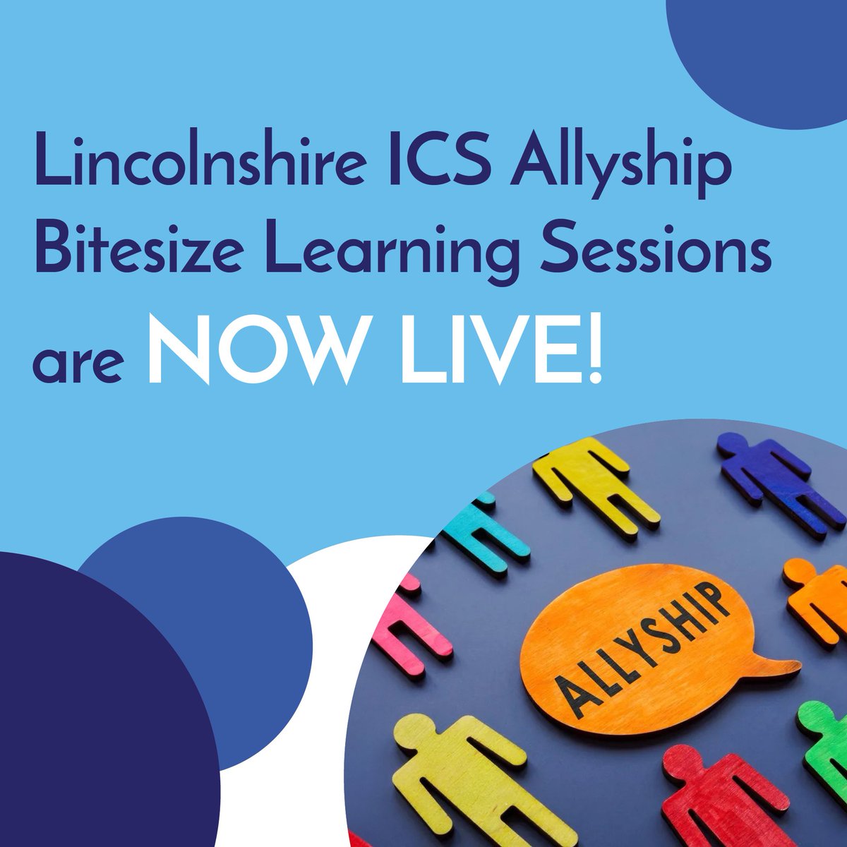 Lincolnshire ICS Allyship Bitesize learning sessions are now advertised on the One Workforce website. The Allyship Bitesize Learning sessions are a microlearning session designed to walk you through the award winning Allyship Toolkit. oneworkforcelincs.co.uk/value/belongin…