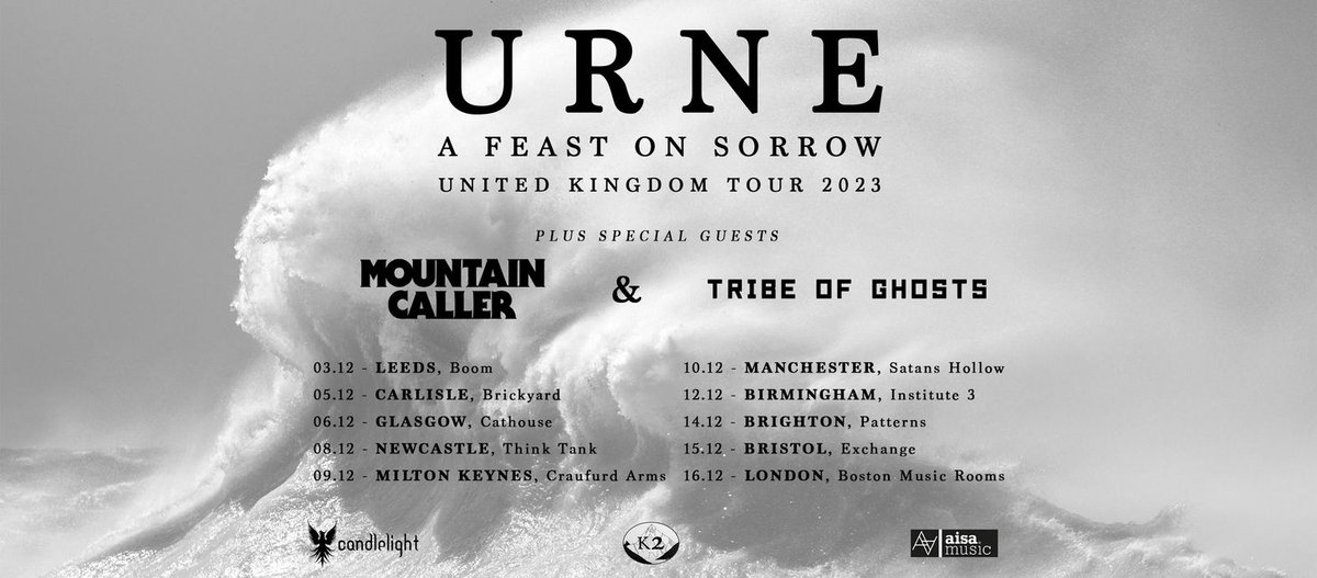 🔥LIVE REVIEW🔥

Our man Mark was in Manchester to witness the mighty URNE play Satan’s Hollow, with support from Mountain Caller + Tribe of Ghosts! 

Check out the full review:

metalepidemic.com/live-review-ur…