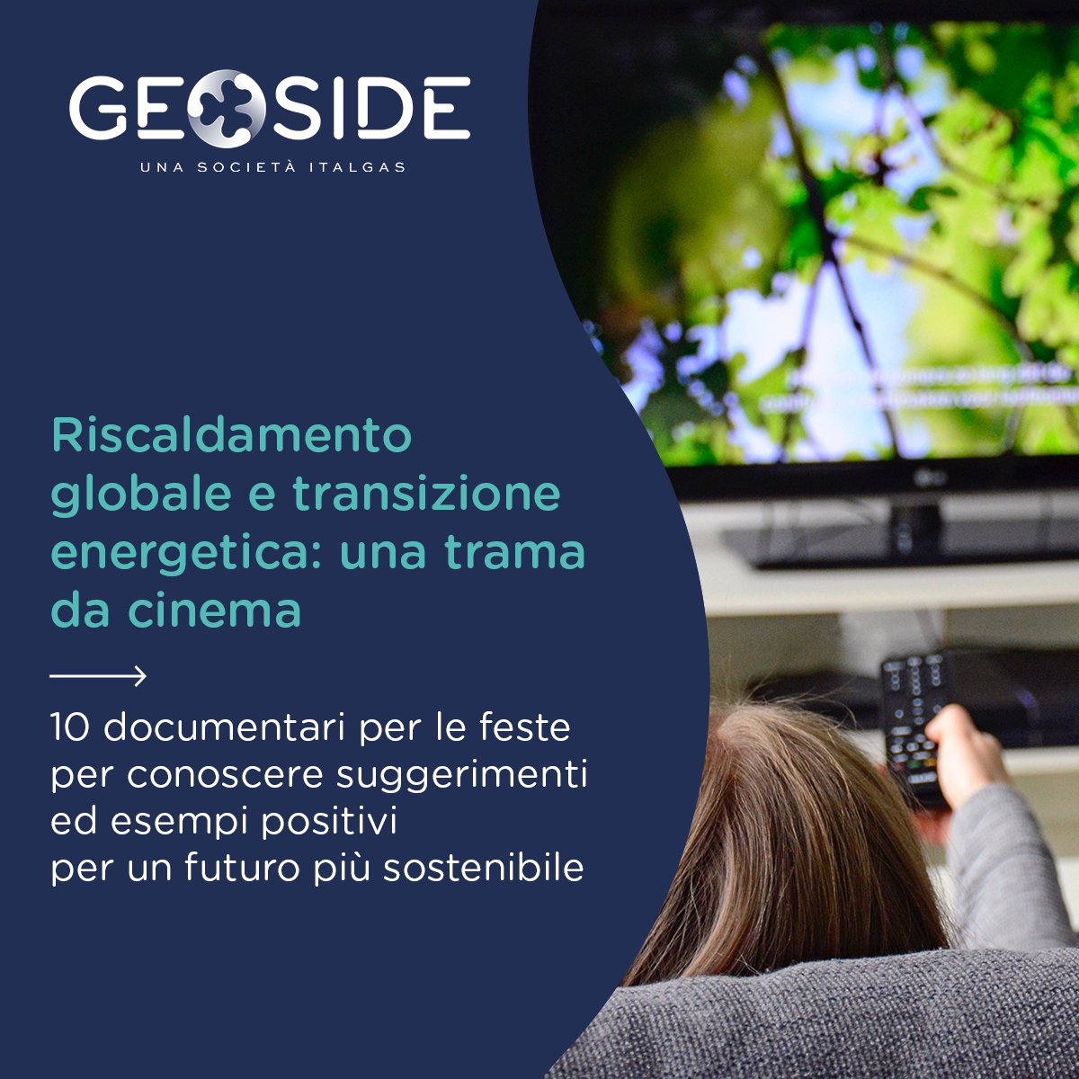 Abbiamo stilato un elenco di 10 documentari che offrono suggerimenti, ed esempi positivi sulla sostenibilità ambientale, da proporre nelle maratone cinematografiche delle feste🎄🎥. Scoprili: bit.ly/Geoside-10-doc… #Geoside #Sostenibilità