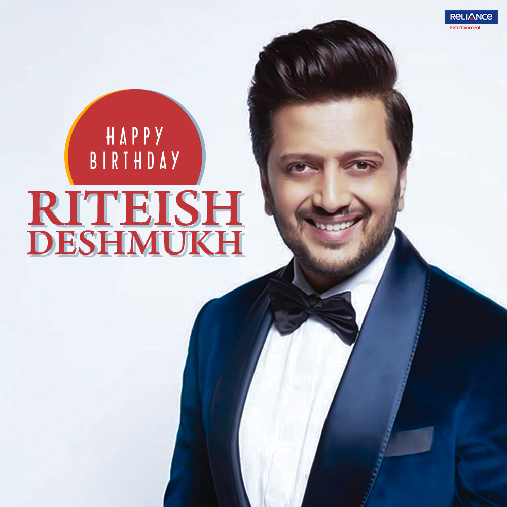 A supremely talented actor who has mastered all the genres. Here's wishing @Riteishd a very happy birthday.

#Bluffmaster #Cash #DoKnotDisturb #DoubleDhamaal