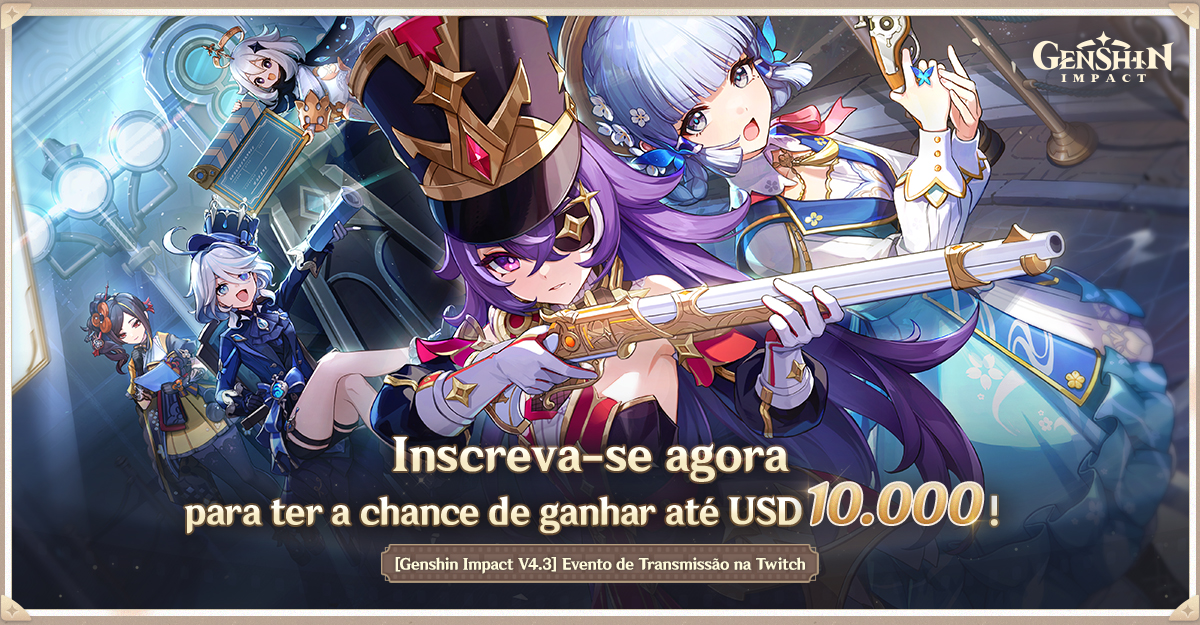 Genshin Impact: Participe deste evento e ganhe Gemas Essenciais grátis