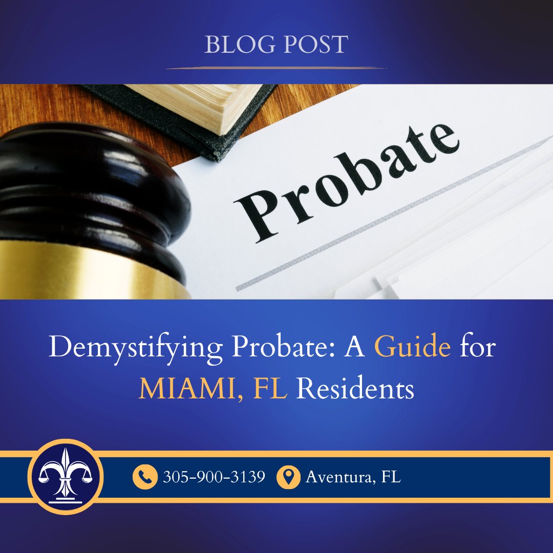trustedesquire's tweet image. First-time dealing with probate in Miami? Don&apos;t fret! 🤯 Our latest blog breaks down the basics, offering practical tips to navigate the process smoothly. 📑💼 Let us guide you and connect you with reliable probate attorneys. #MiamiProbate #NavigatingProbate #LegalGuidance