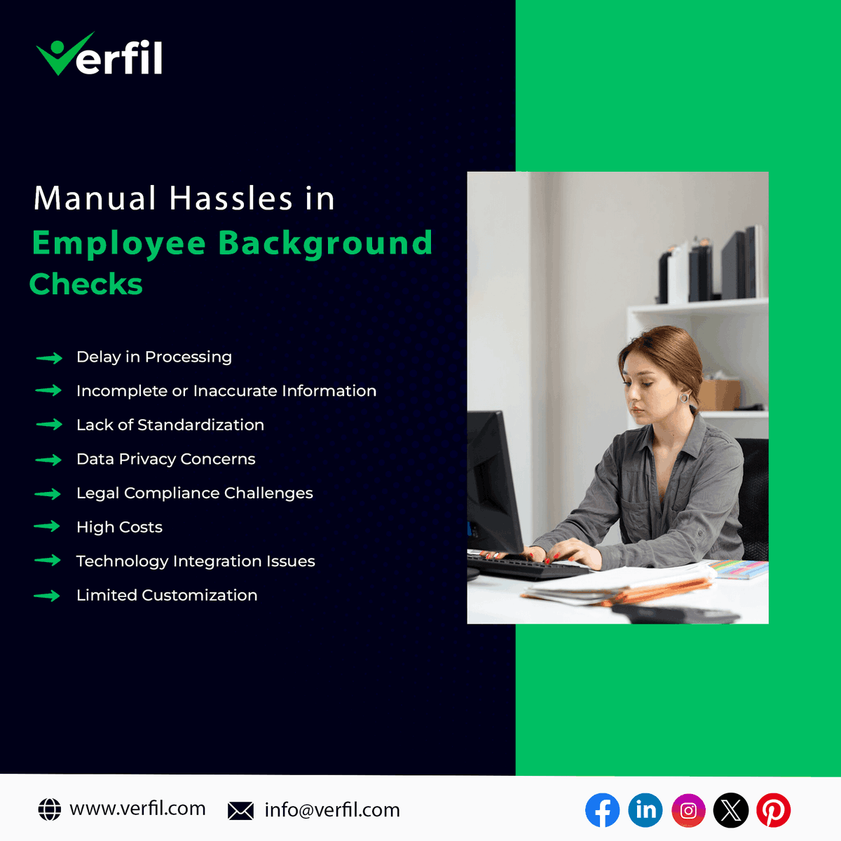 Verfil: Revolutionizing Background Verification – From Manual Challenges to Streamlined Success!

#Verfil #BackgroundVerification #InnovationInHiring #verification #Verificationservices #ai #employeeexperience