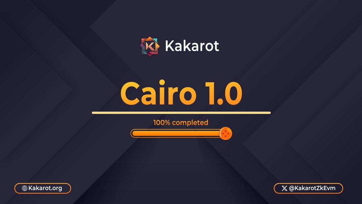 KakarotZkEvm's tweet photo. We are thrilled to announce the successful implementation of the EVM in Cairo 1.0! 🥕

We are now ready to embrace the upcoming innovations brought by the @Starknet community! 👨‍💻

The next step? Passing the official Ethereum test suite 🫡

In the meantime 🧵👇 https://t.co/FiZ1RC56wu