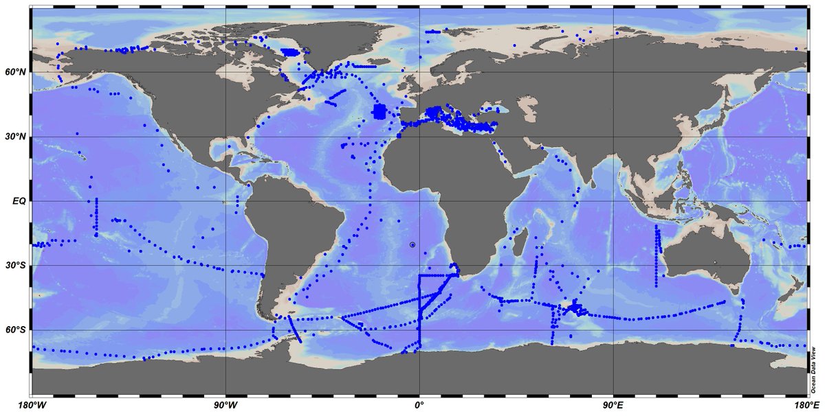 IMEV-Institut de la Mer de Villefranche (@imev_mer) on Twitter photo Depuis 1990, le <a href="/LovLabo/">LABO LOV</a> assemble une base de données de pigments provenant de tous les océans du globe.
Plus de 6500 stations, et plus de 25000 échantillons au total, répartis entre la surface et environ 200m de profondeur !
4/5 Depuis 1990, le <a href="/LovLabo/">LABO LOV</a> assemble une base de données de pigments provenant de tous les océans du globe.
Plus de 6500 stations, et plus de 25000 échantillons au total, répartis entre la surface et environ 200m de profondeur !
4/5