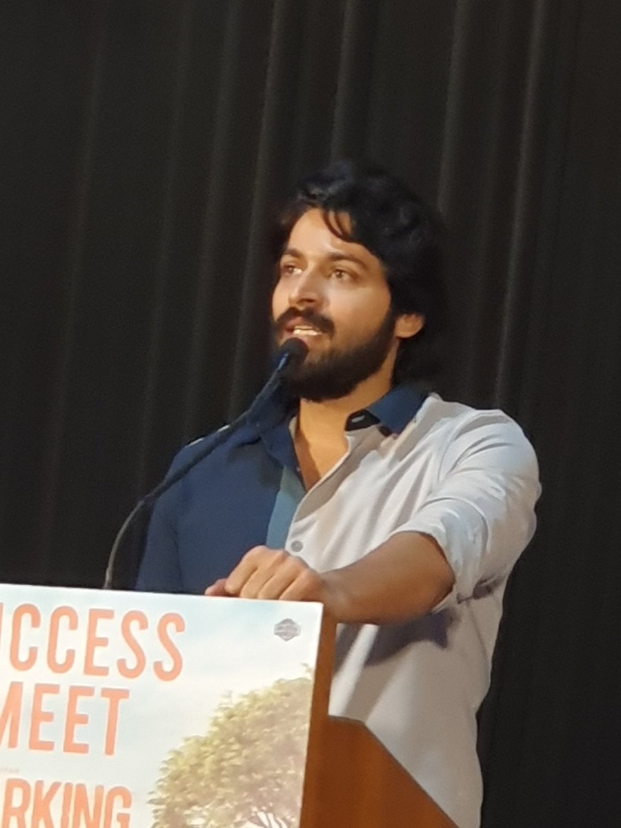 Hero @iamharishkalyan thanks everyone for making #Parking a success.. @DoneChannel1