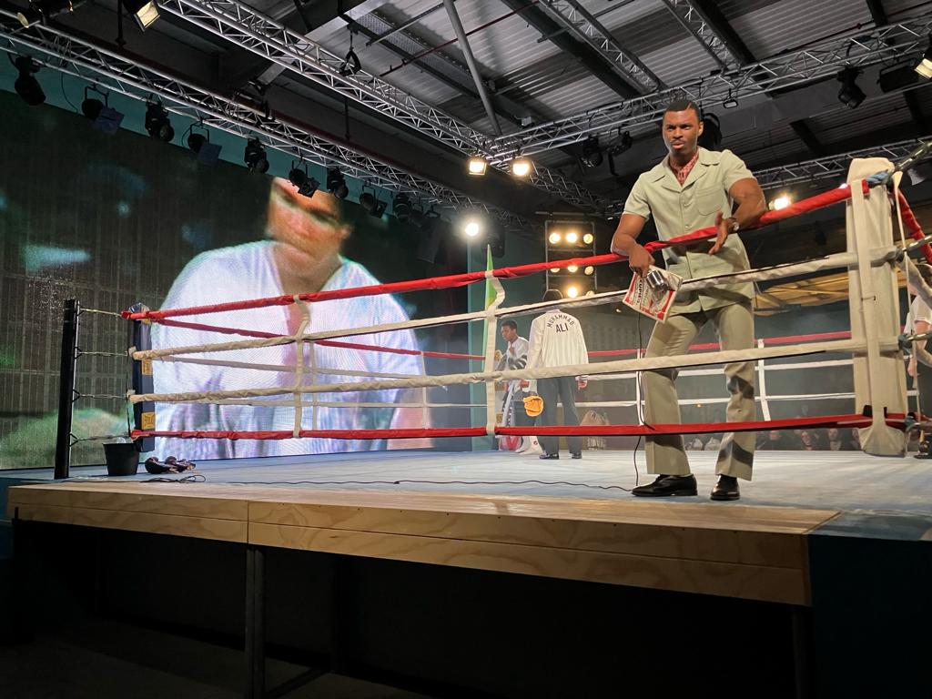 We were transported to Zaire via east London for the legendary Mohammed Ali v George Forman Rumble in the Jungle immersive theatre event! It’s absolutely brilliant. We felt like we were back in 1974 reliving every moment! #muhammadali #rudolphwalkerfoundation
