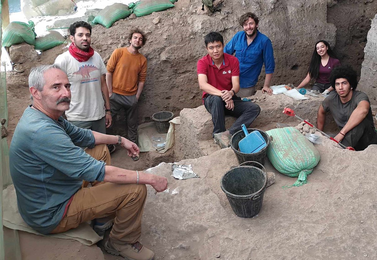 OthmanEchcherif's tweet photo. |November-December 2023|- Back to Bizmoune cave (Central Western Morocco). One of the richest/oldest Aterian layers in North Africa. Amazing results so far. https://t.co/kx0MtlIr3x