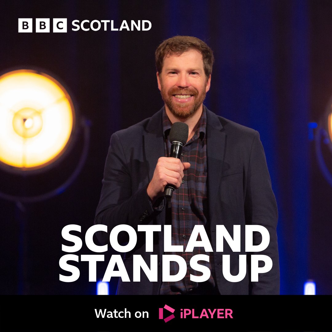 📺 @standupfarmer hosts a night of stand-up comedy from the Church Hill Theatre in Edinburgh, featuring Susie McCabe, @FunnyBlindGuy, @StuartMcP and @MarjoleinR Tonight (Hogmanay) on @BBCScotland at 9.30pm or you can watch now on @BBCiPlayer