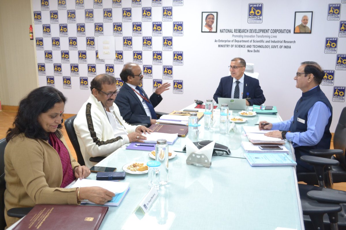 Cmde Amit Rastogi (Retd) CMD NRDC (@cmdnrdc) on Twitter photo Thankful to all our Directors Sh Shekhar Mundada, Dr Deepti Bhardwaj & Sh Mahendra Kumar Gupta JS CSIR for their encouragement and support towards implementing progressive measures for #NRDC during 263rd Board Meeting <a href="/DrJitendraSingh/">Dr Jitendra Singh</a> <a href="/DrNKalaiselvi/">N Kalaiselvi</a> Thankful to all our Directors Sh Shekhar Mundada, Dr Deepti Bhardwaj & Sh Mahendra Kumar Gupta JS CSIR for their encouragement and support towards implementing progressive measures for #NRDC during 263rd Board Meeting <a href="/DrJitendraSingh/">Dr Jitendra Singh</a> <a href="/DrNKalaiselvi/">N Kalaiselvi</a>