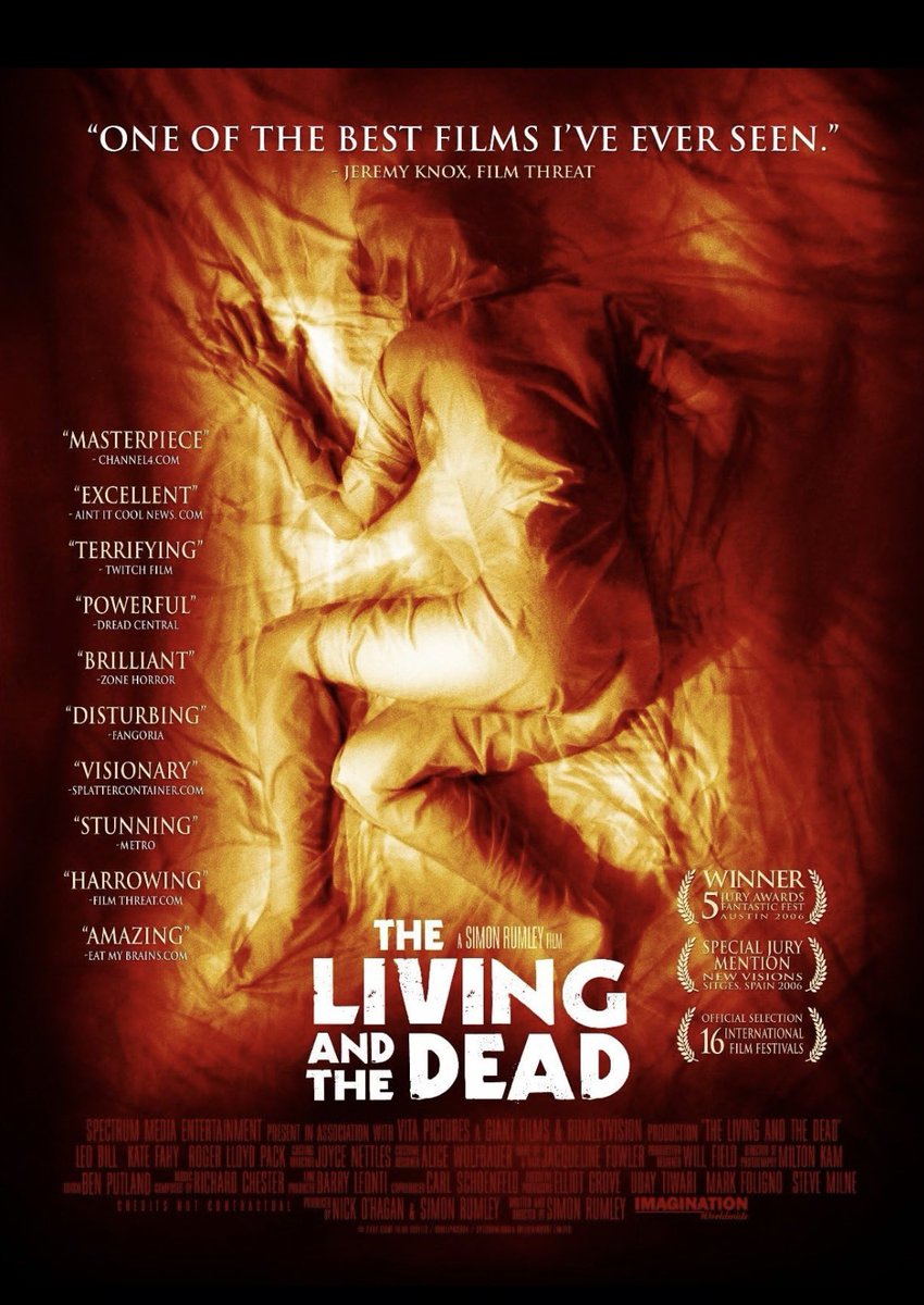 Check out the @fantasticfest best film and director award winner from 2006 The Living and the Dead on @nyxtvuk tonight.