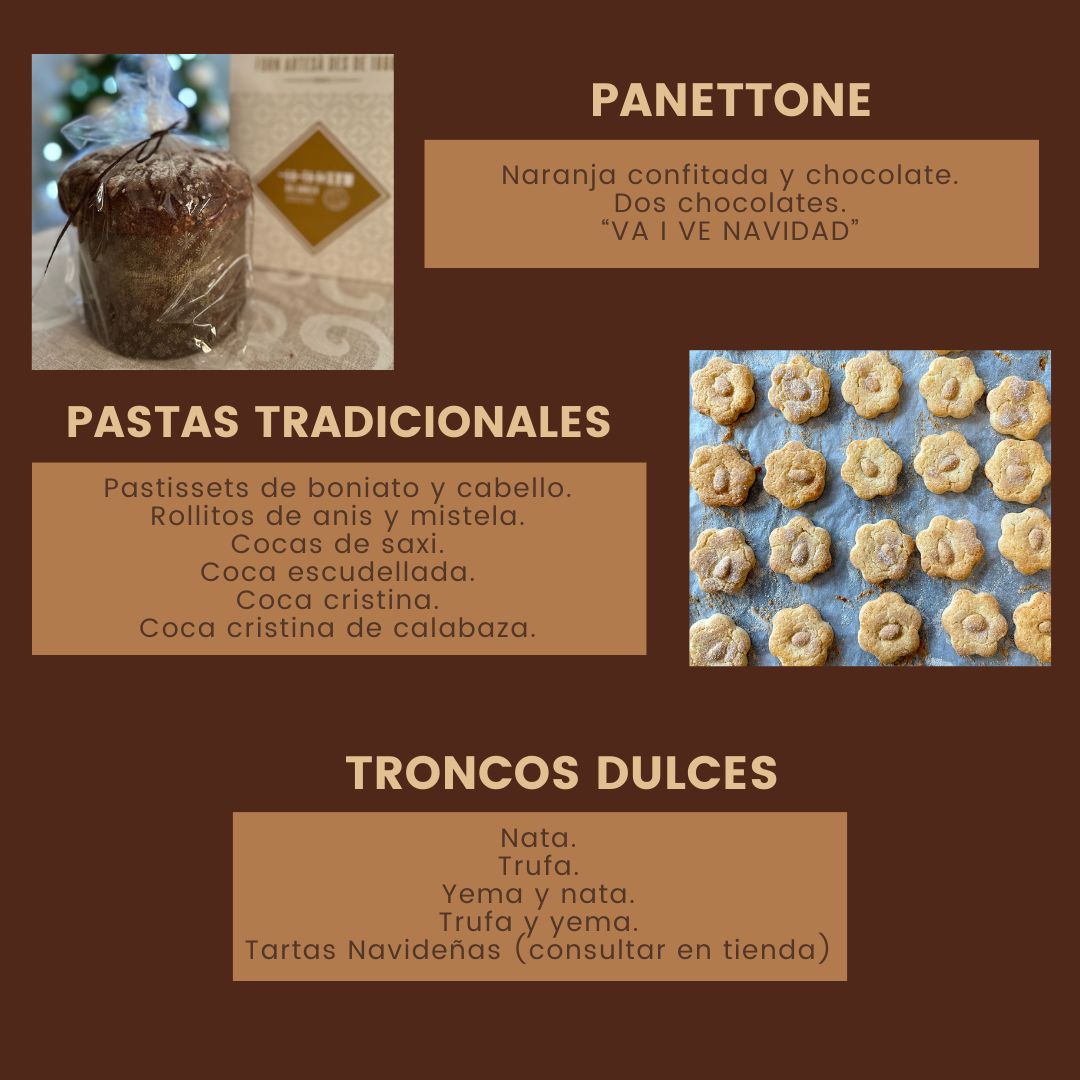 En La Tahona preparamos los pedidos para que los disfrutéis estas fiestas
Haz tu pedido
Navidad hasta el 20/12 (incluido)
Nochevieja hasta el 28/12 (incluido)
Reyes hasta el 03/01 (incluido)
Cabanyal 963712005
Serrería 963551376
Xúquer 963602515
#latahonadelabuelo #navidad