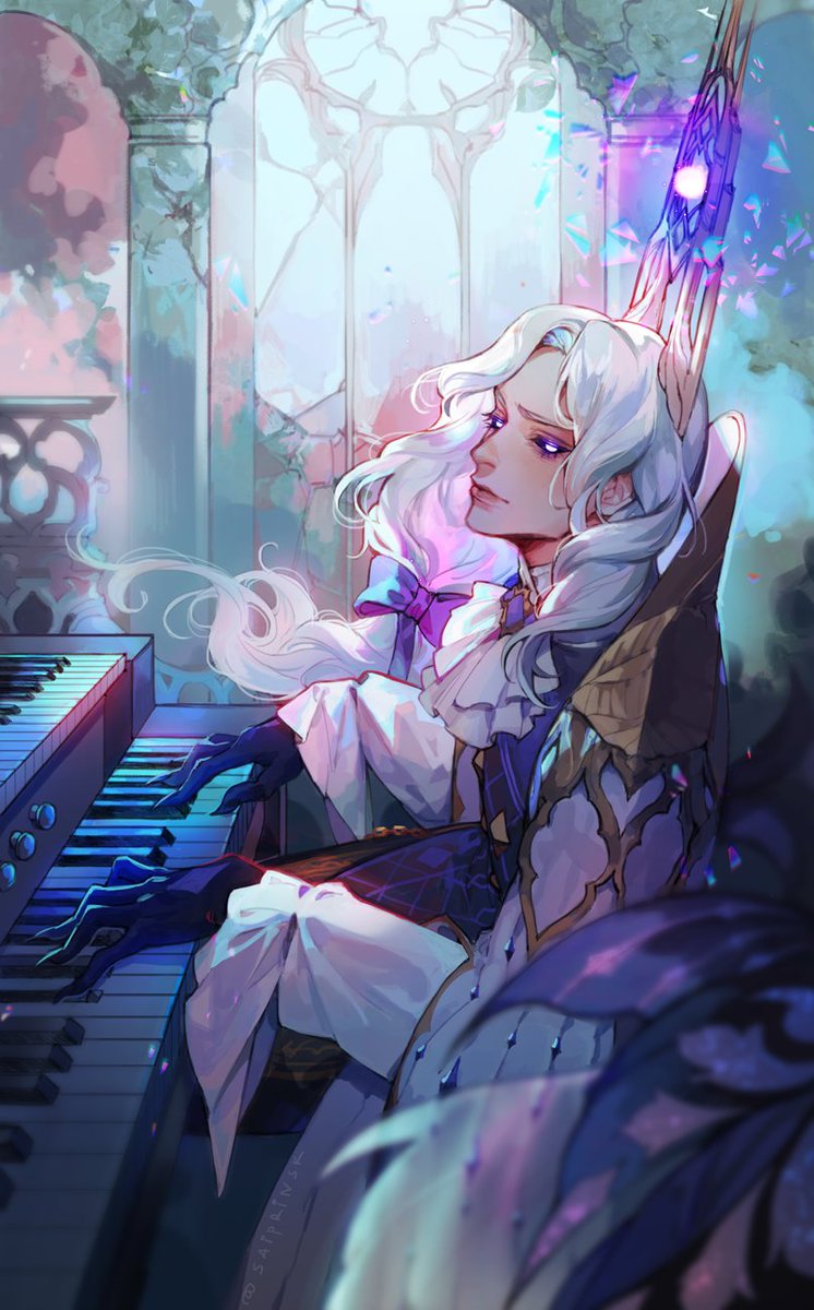 「The Organist. Commission」|Сайпи 🍥のイラスト