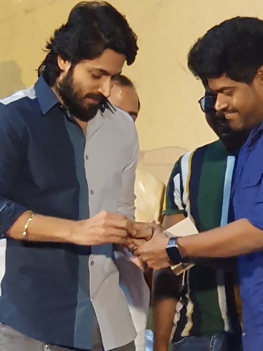 #Parking Success Meet Highlights: - Hero @iamharishkalyan gifted a Golden Kada to Director @ImRamkumar_B for making the movie a success.. - Producer @sinish_s of @SoldiersFactory said @iamharishkalyan has a good market in satellite and OTT, they made a table profit pre-release