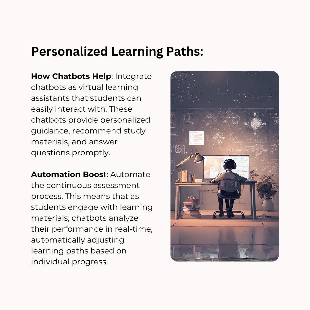 ZenautomateZen's tweet image. AI: The school&apos;s coolest new teacher?
Say goodbye to repetitive tasks and hello to personalized learning!  AI automates grading, creates adaptive pathways, and offers 24/7 support, freeing teachers to focus on what matters: inspiring young minds!
#education #ChatGPT #Google #AI