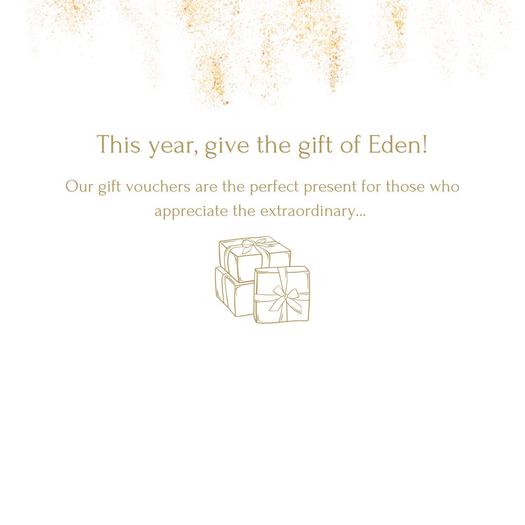 This year, give the gift of Eden.

Our range of luxury gift vouchers are the perfect present for those who appreciate the extraordinary...

Find out more, at: bit.ly/3Gel3t2 

#brockencotehall #visitworcestershire #giftvouchers #Christmas